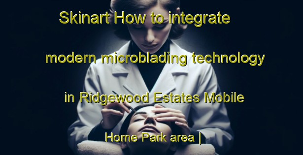 Skinart How to integrate modern microblading technology in Ridgewood Estates Mobile Home Park area | MicrobladingTraining | MicrobladingClasses | SkinartTraining-United States
